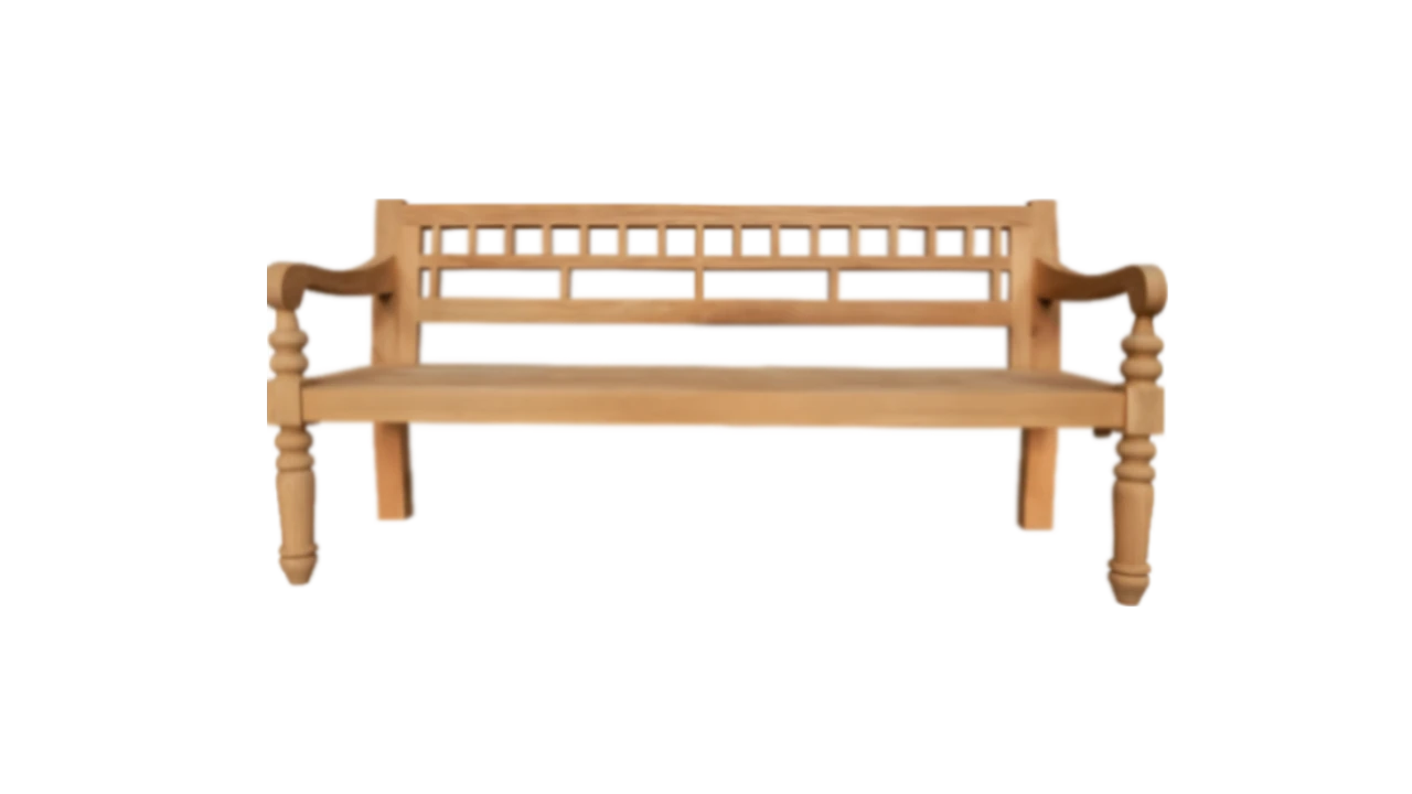 BENCH WITHOUT CUSHIONS