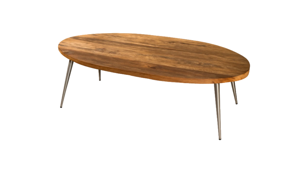 COUCH TABLE RETRO OVAL