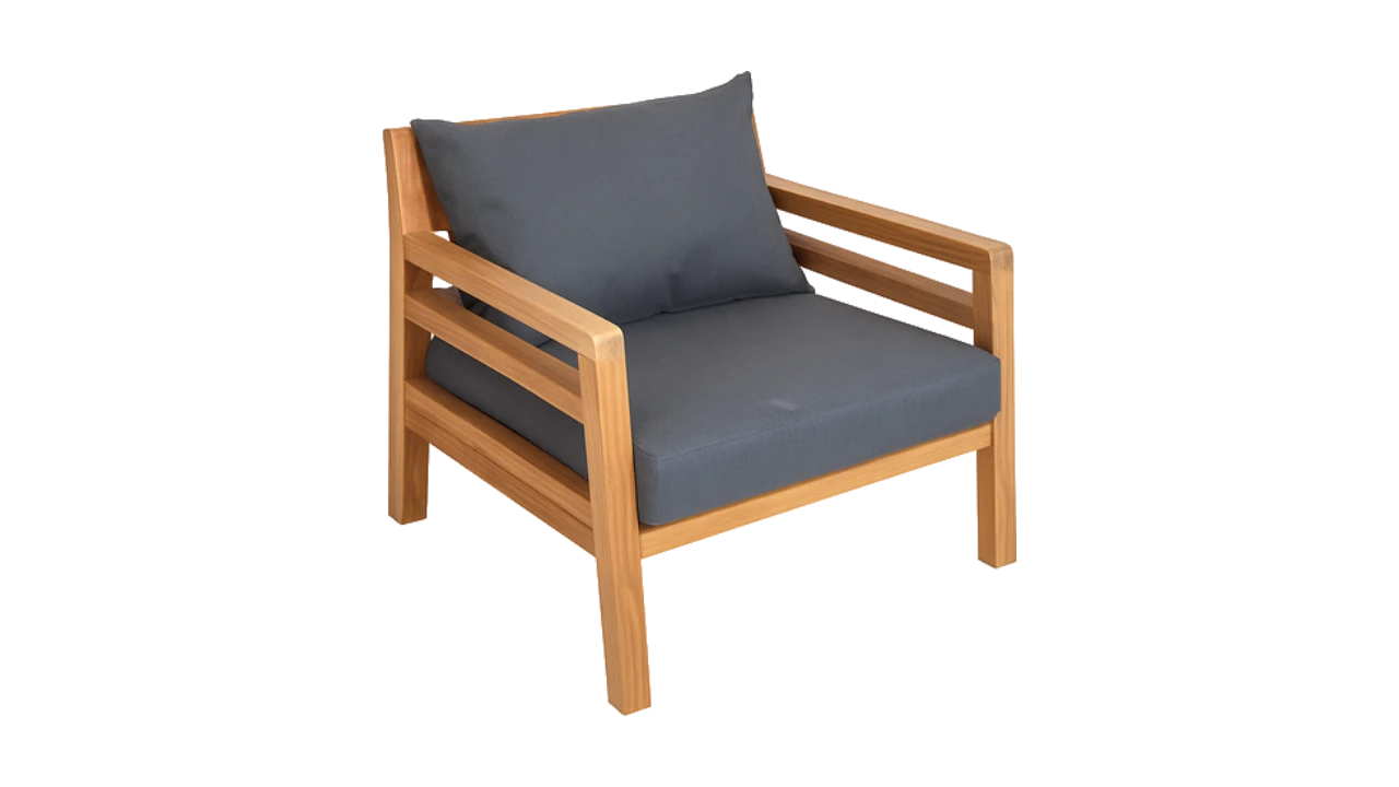 ETHIMO BENCH 1 SEATER WITHOUT CUSHION