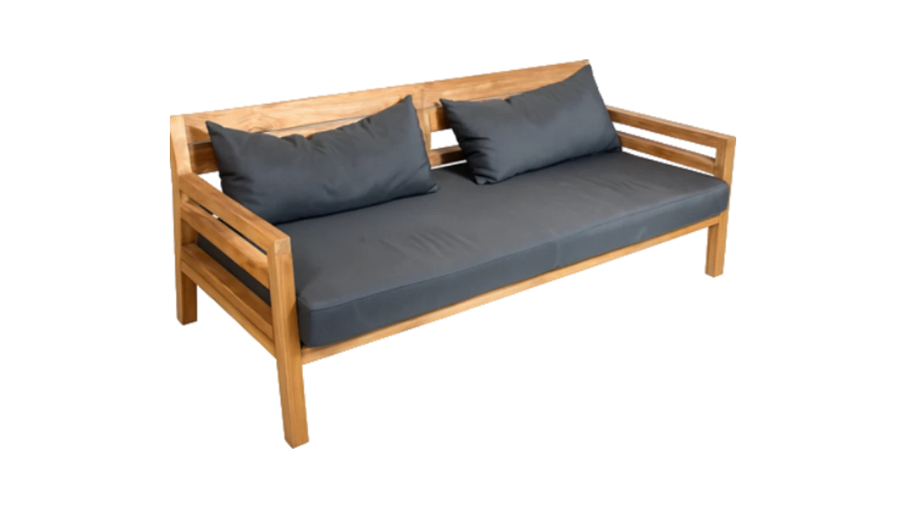 ETHIMO BENCH 2 SEATER WITHOUT CUSHION